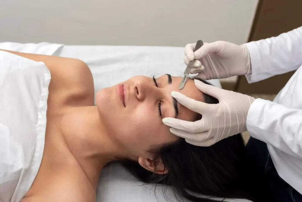 Dermaplaning by Art of Eyes, SC, DBA Adam J Cohen, MD in Compass Rd. Suite 125 Glenview IL