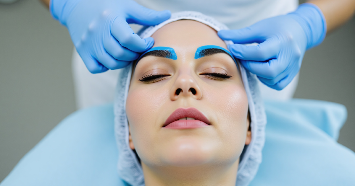 Women taking brow lift treatment in Glenview, IL